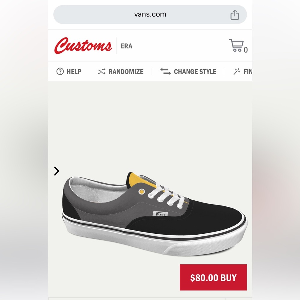 Vans Tri-Tone Black•Gray•Yellow Comfycush Sneakers 7 Women NEW